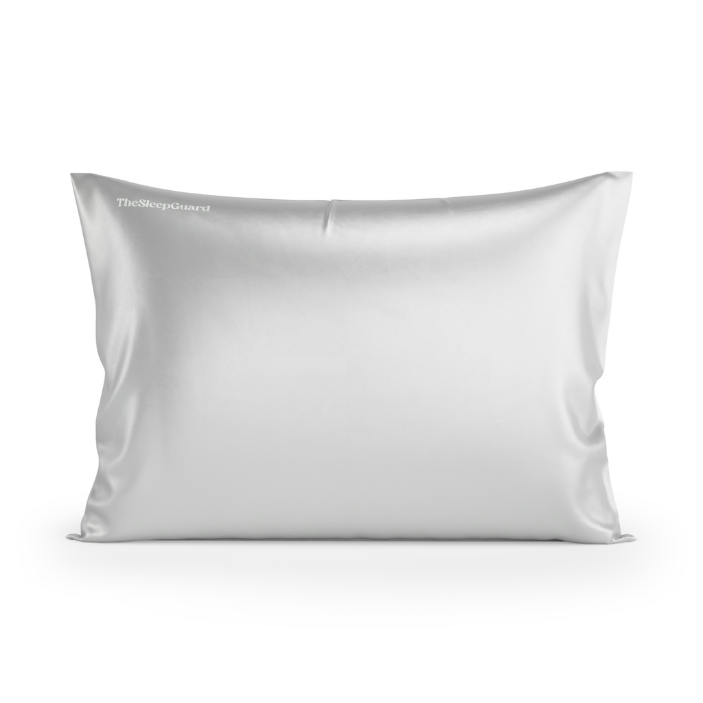 100% Mulberry Silk Pillowcase [22 Momme, 6A Grade] - Silver Grey, Standard Size